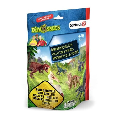 Schlauch Schleich 3 dinosaurusa iznenadjenja s1 ( 1042125 ) Cene