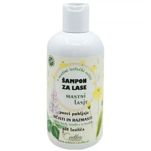 Cvetka Šampon za mastne lase (250 ml)