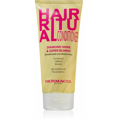 Dermacol Hair Ritual balzam za blond lase 200 ml