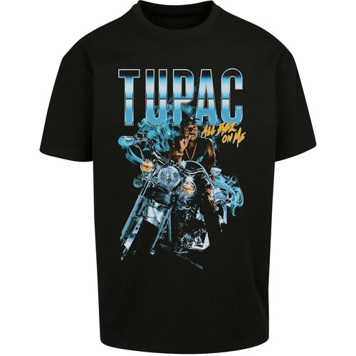 MT Men Tupac All Eyez On Me Anniversary Oversize T-Shirt Black Cene