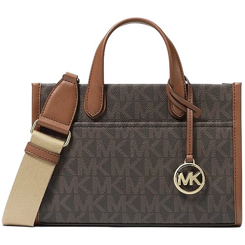 Michael Kors Torbice za na ramo 38T5G3GM5B-BRN Kostanjeva Slike