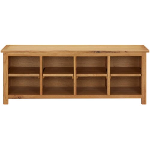 Maison Chic Stalak za cipele 114 x 37 x 45 cm od masivne hrastovine Cene