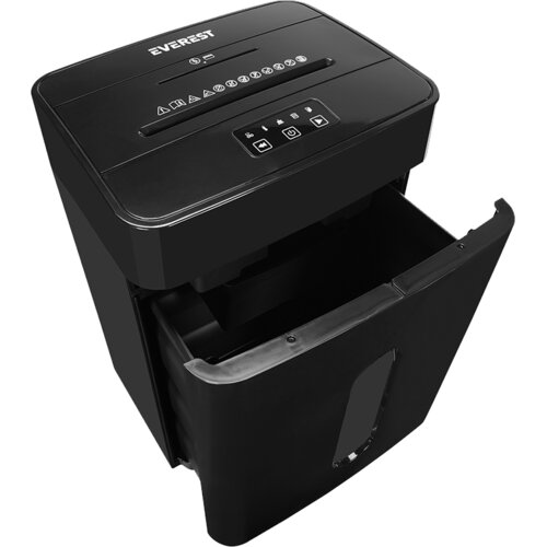  UNI&amp;Scaron;TAVAČ PAPIRA Everest JP-727C cross-cut 23l, Black, 40250 Slike