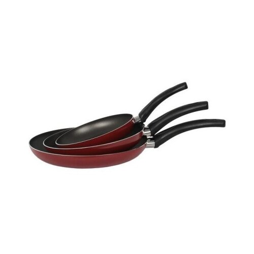  Set tiganja 1/3 18+22+26 cm settv182226pcrz crveni ( 717001 ) Cene
