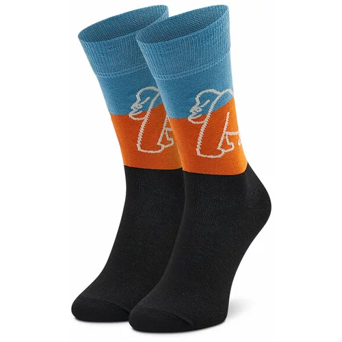 Happy Socks MOUNTAIN GORILLAS Klasične čarape, crna, veličina