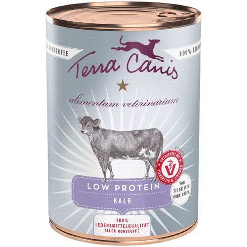  Varčno pakiranje Terra Canis Alimentum Veterinarium Low Protein 12 x 400 g - Teletina Cijene
