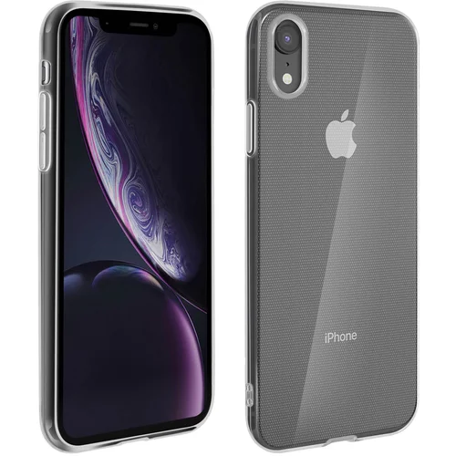 AVIZAR Mehka zašcitna prevleka - Prozorna str. Apple iPhone XR, (20599886)