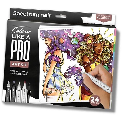 Komplet za ilustraciju ADVENTURES IN COLOURING Slike