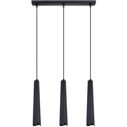 Sollux Lighting Lámpara colgante PRYSM 3L črna, (21347560) Cene