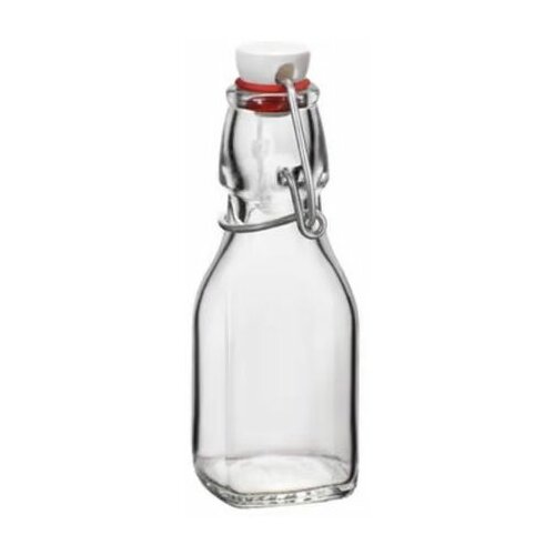 Bormioli flaša Swing 125ml sa belim poklopcem ( 314733 ) Slike