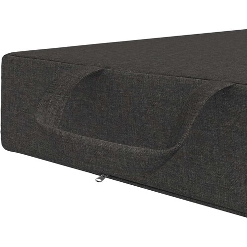 SOFA na razvlačenje 90 x 63 x 45 cm Tamnosiva Slike