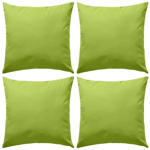  Vrtni jastuci 4 kom 45 x 45 cm zeleni Cene
