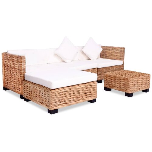 SOFA Set 14 kom Prirodni Ratan Cijene