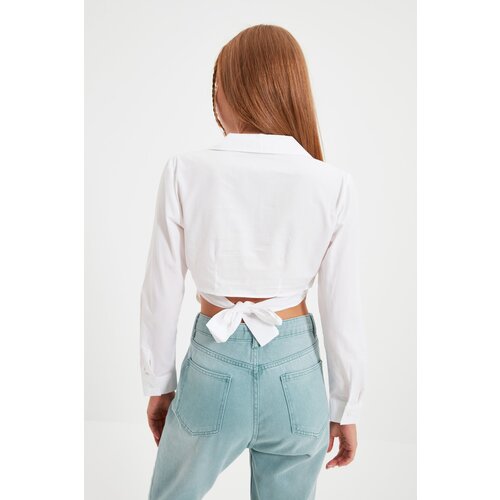 Trendyol Ekru Basic Shirt Black | siva | svijetlo plavo Cene