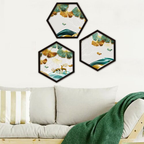 Wallity Uokvirena slika 6GEN1730813560, 35x35 cm, 3 dijela Cijene