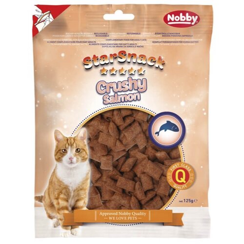 Nobby Starsnack blazinice Crushy losos - 125 g Cene
