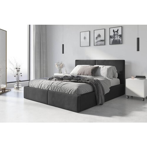 BestBed KREVET HILTON 160X200 CM-Grafit Slike