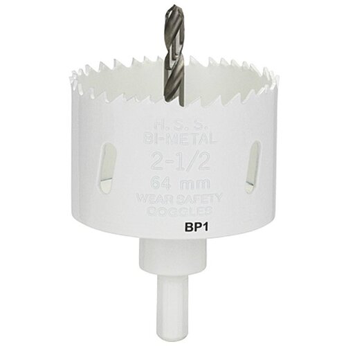 CRAFTOMAT kruna za bu&amp;scaron;enje rupa u drvu (64 mm, hss bimetal, promjer brtve: 10 mm hex) Slike