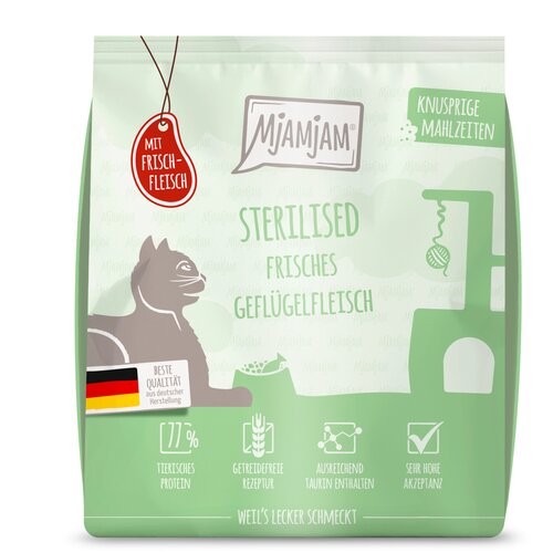 MjAMjAM Knusprige Mahlzeiten Sterilised perad - 300 g Slike
