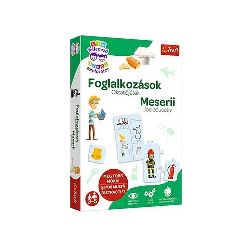 Trefl Mali istraživač: Zanimanja - Cene