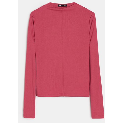 Sinsay Prugasta bluza s visokim izrezom Slike