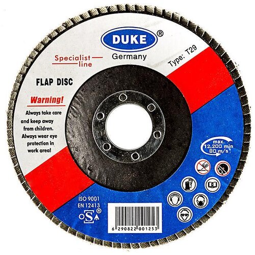 Duke brusni lamelni disk - P40 Slike