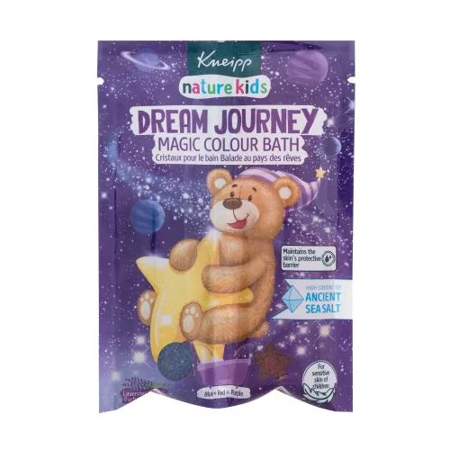 Kneipp Kids Dream Journey Magic Colour Bath Salt kopalna sol 40 g za otroke