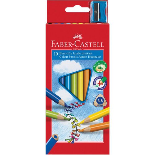 Faber-Castell Barvice trikotne Jumbo, 10 kosov Cene