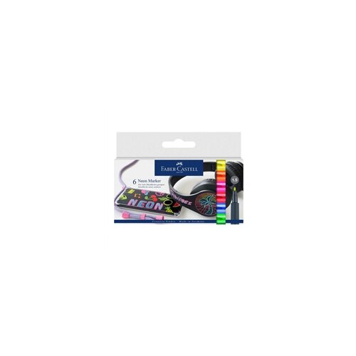 Faber-Castell Marker Neon, 6 komada Cijene