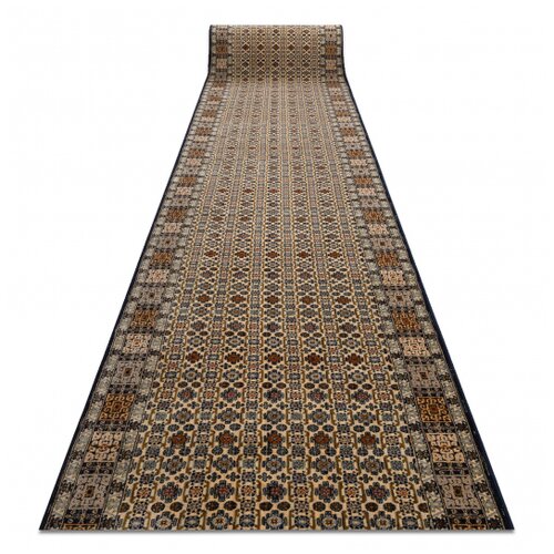 RugsX KESHAN tekač 6428/53551 Oriental bež / temno modra 90 90x1050 cm, (21998598) Cene