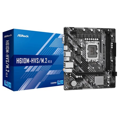 AsRock MB H610M-HVS/M.2 R2.0 Intel H610 2xDDR4... Cijene