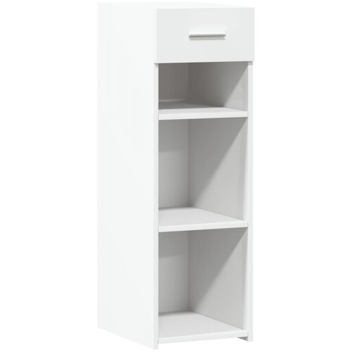 Maison Chic Komoda - Predalnik bela 30x42,5x93 cm inženirski les, (21716309) Slike