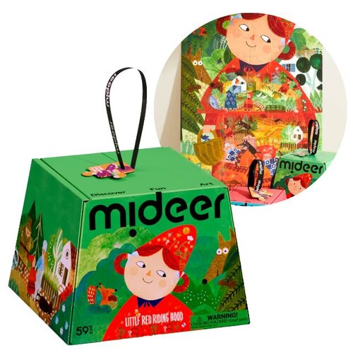 Mideer umjetničke puzzle - Crvenkapica Slike