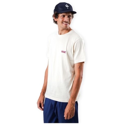 Brava Fabrics T-Shirt Ice Brava - Ecru Bež Slike