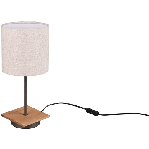  Bež/u prirodnoj boji stolna lampa s tekstilnim sjenilom (visina 40 cm) Elmau – Cijene
