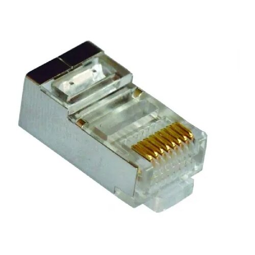 Cabletech Mrežni konektor, FTP 8/8, CAT 5E, kovinski okvir Cene