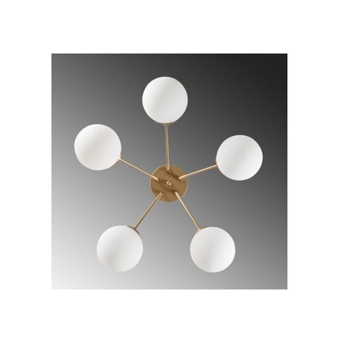 Opviq Luster Orion-13961, 62cm, IP20, Bijelo-zlatna boja Slike