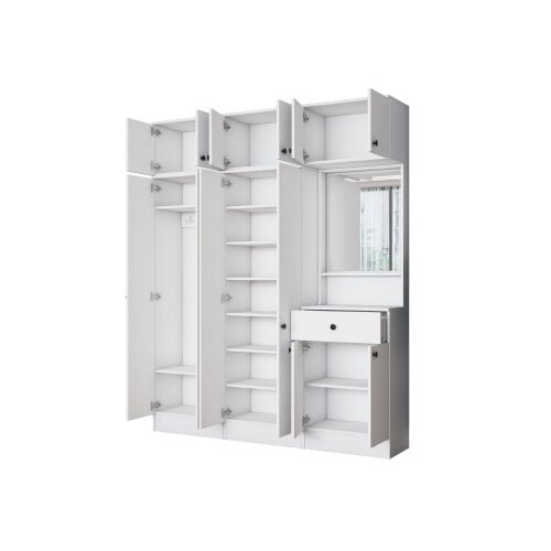 Hanah home Ormar EA142-3450, 120x194x35 cm, Bijeli Slike