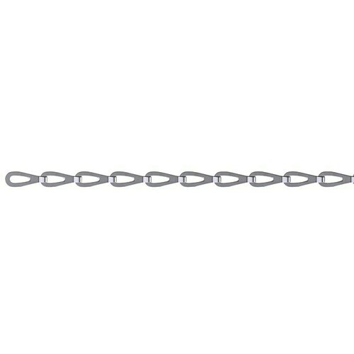 STABILIT Lanac za luster u metraži (0,4 mm, Mjed, Poniklano) Slike