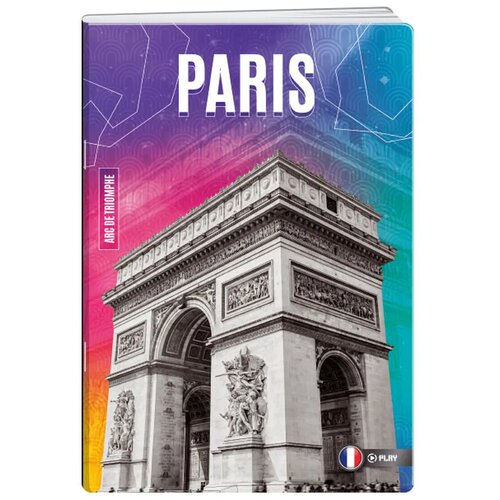 Play premium, sveska sa UV lakom, City by night, odaberite motiv A4 Dikto Paris Slike