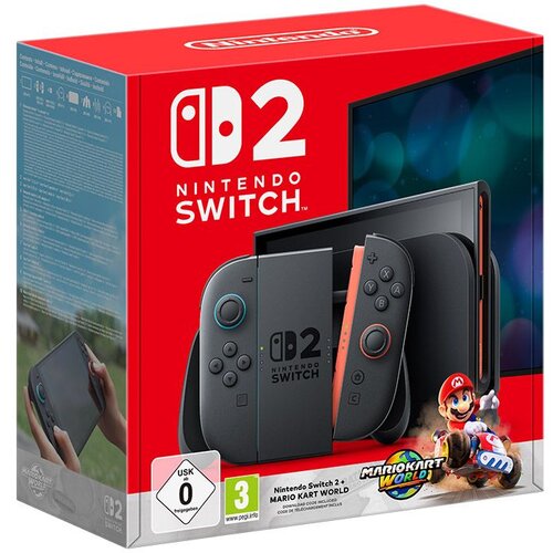 Nintendo Konzola SWITCH 2 + igra Mario Kart World Bundle Cene