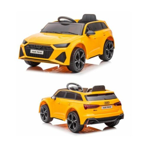  Licencirani auto na akumulator Audi RS6 - žuti Slike