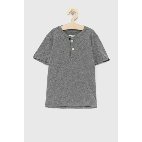 Abercrombie & Fitch Dječja majica kratkih rukava boja: siva, jednobojni model