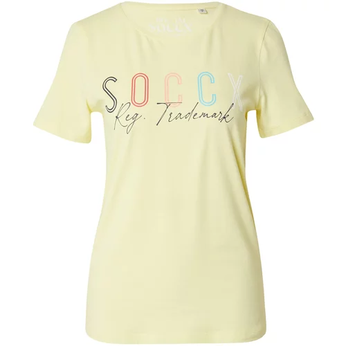 Soccx Majica plava / žuta / crvena / bijela