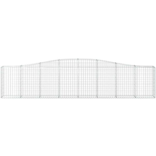  Lučne gabionske košare 7 kom 400x30x80/100 cm pocinčano željezo Cijene