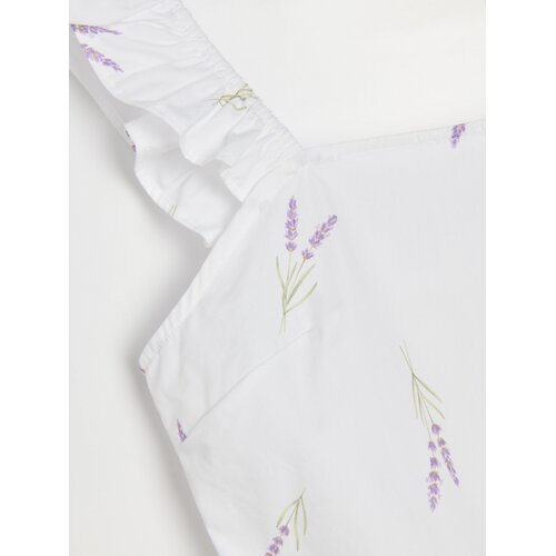 Sinsay Pamučna ko&amp;scaron;ulja-bluza s volanima Slike