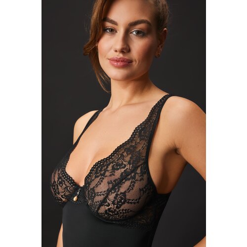 Obsessive NegliŽe Luvae Black-črna-s/m Slike