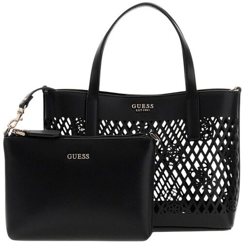 Guess Ročne torbice LETTY 2 IN 1 MINI TOTE HWPG99 11750 Črna Cene
