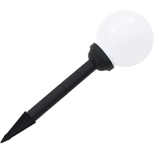  Vanjske solarne svjetiljke 4 kom LED kuglaste 15 cm RGB Slike