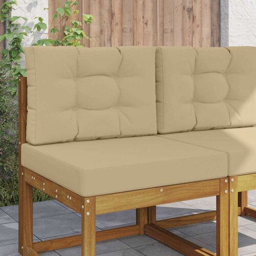 Zunanja blazina za kavč 2 pcs Bež Poliester, (5000202655) Cene